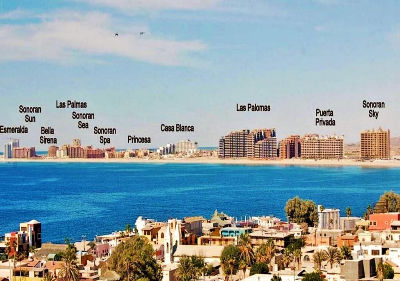 Right On The Beach! Rocky Point Condo Rental - 2 Bedroom Penthouse Beachfront المظهر الخارجي الصورة